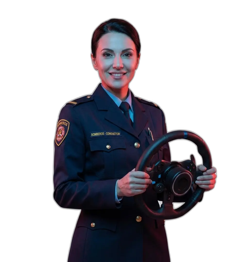 Bombero-conductor