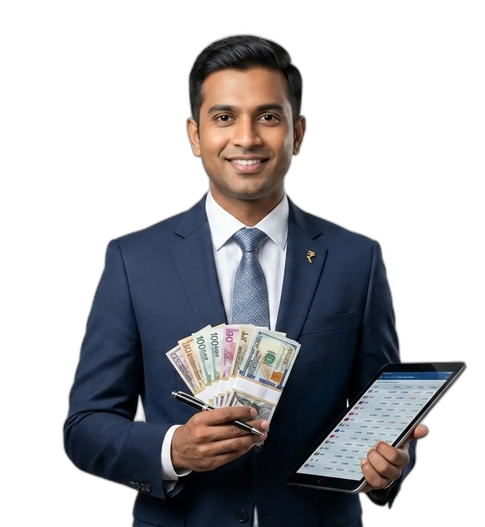 Cambista de divisas