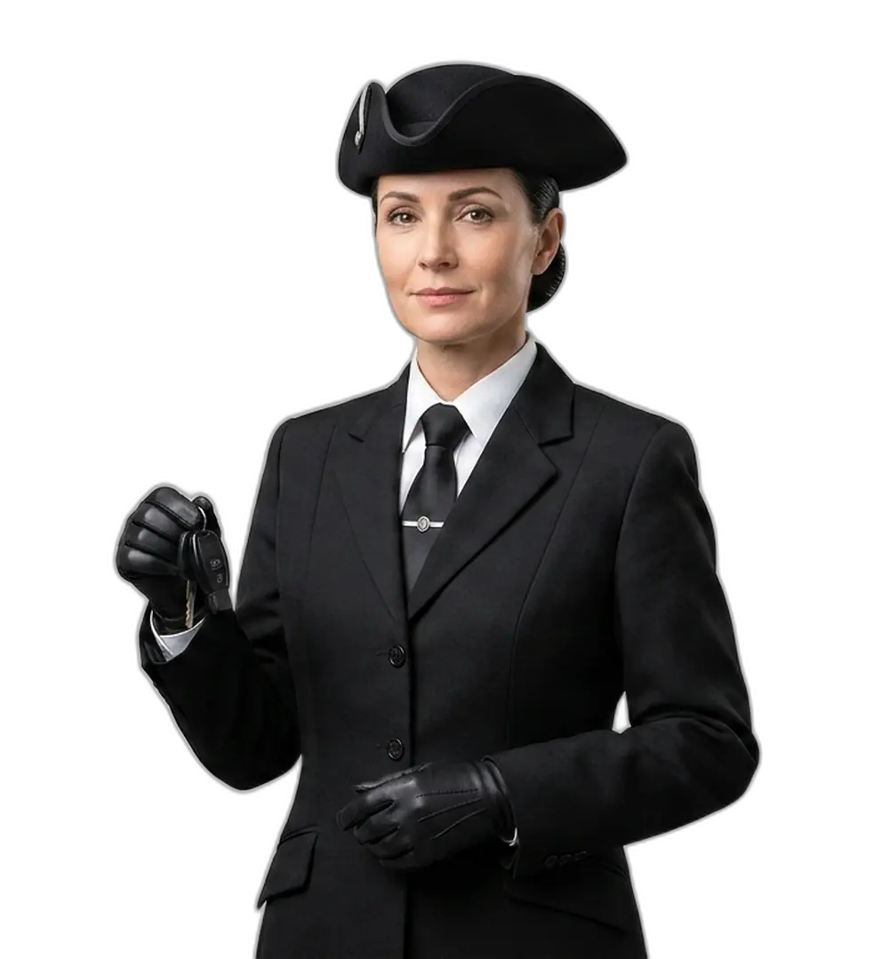 Conductor de coche fúnebre