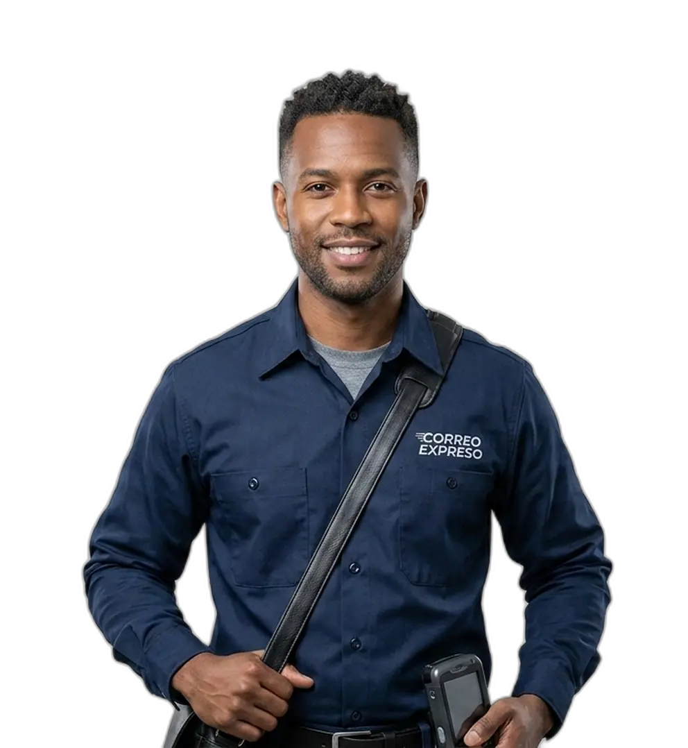 Conductor de vehículo de reparto
