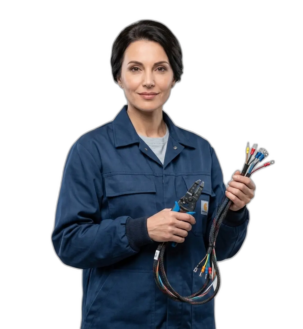 Ensamblador de cableado eléctrico
