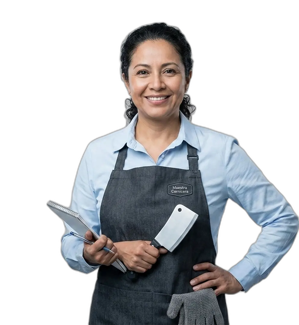 Gerente de carnicería y tienda de productos cárnicos
