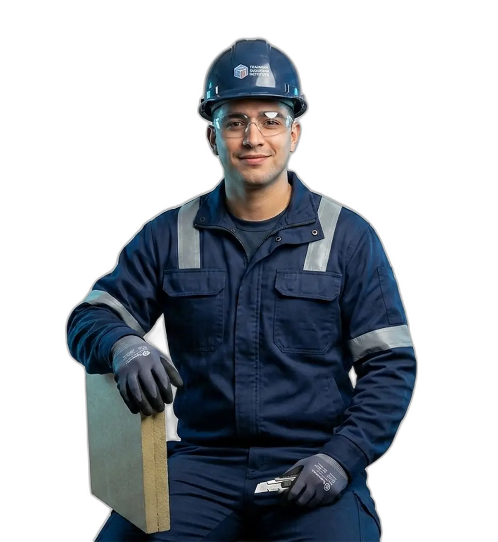 Instalador de material aislante