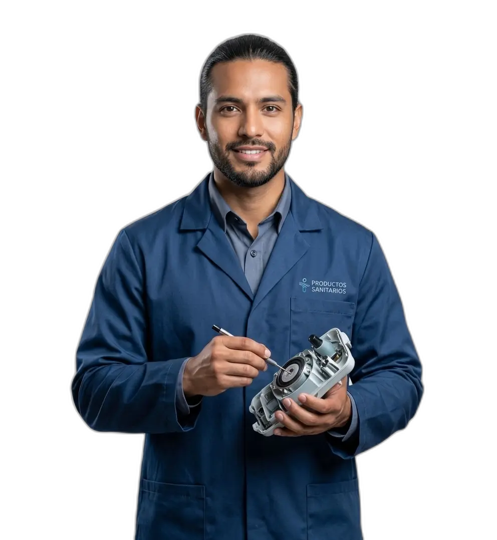 Montador de productos sanitarios