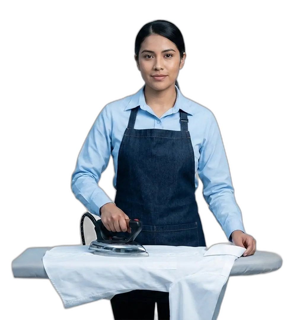 Planchador de lavandería