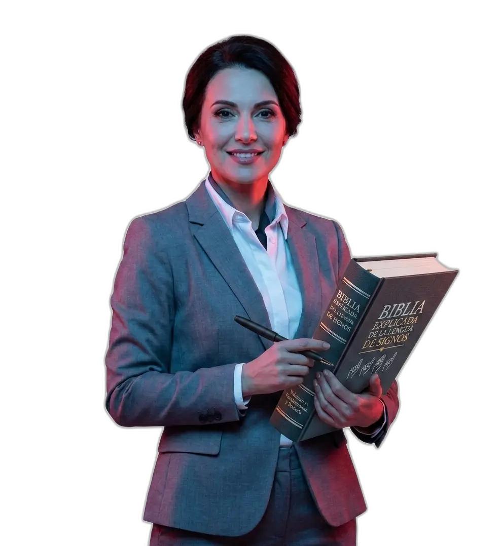 Profesor de lengua de signos