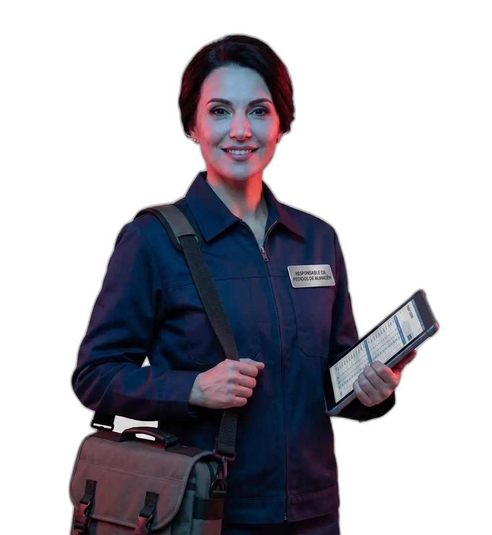 Responsable de pedidos de almacén