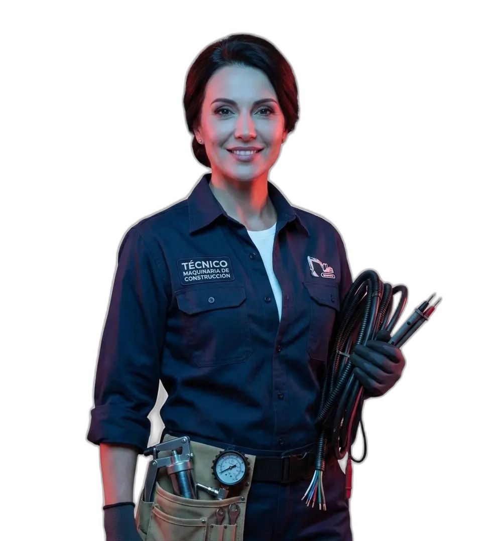 Técnico en maquinaria de construcción