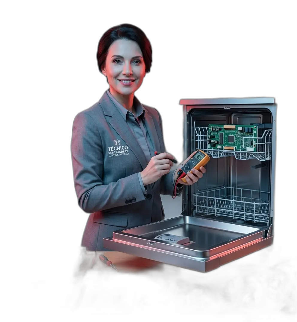 Técnico reparador de electrodomésticos