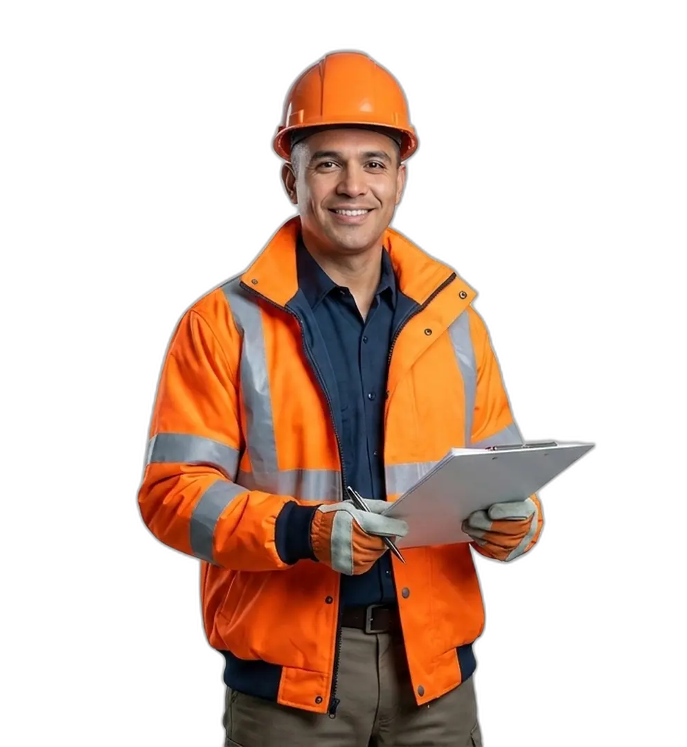 Trabajador de mantenimiento de carreteras