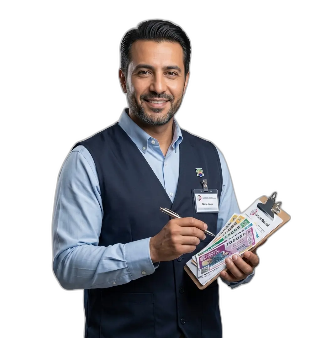 Vendedor de lotería