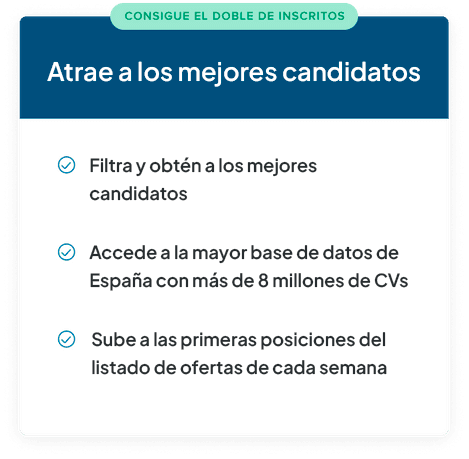 publicar una oferta de empleo en Infojobs